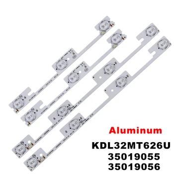 Новые комплекты 4 шт. (2 шт. * 4LED + 2 шт. * 3LED) 1LED = 6 В KDL32MT626U 35019055 35019056 световая панель 32-дюймовая лампа подсветки светодиодной ленты 6 В