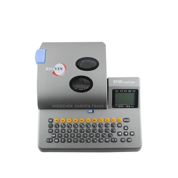ПВХ Трубчатый принтер для подключения к ПК Электронная надпись Mechine Cable ID Принтер для маркировки проводов S-700 100% Абсолютно новый