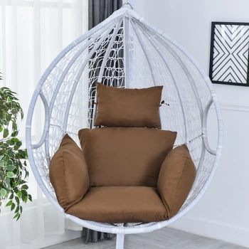 Подвесной гамак, Качающийся сад, Мягкая подушка для сидения на открытом воздухе, сиденье 220 кг, спальня в общежитии, Подвесная спинка стула с подушкой