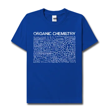 Предмет Органическая химия, Химическая хлопчатобумажная футболка с короткими рукавами, мужская футболка с круглым вырезом и половинчатыми рукавами, студенческая культурная рубашка, летние топы