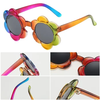 Солнцезащитные очки Милые От 1 до 5 лет, Высококачественные Очки Uv400, красочные Солнцезащитные очки для Улицы, Товары для путешествий, Мультяшная мода