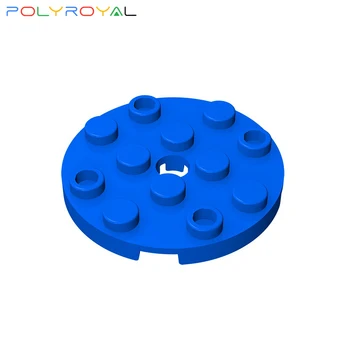 Строительные блоки Technicalalalal 4x4 круглая пластина с отверстием для болта посередине 10 шт. Креативная развивающая игрушка для детей 60474