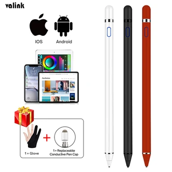 Универсальный емкостный стилус с сенсорным экраном, смарт-ручка для системы IOS/Android, телефон Apple iPad, смарт-ручка, стилус, карандаш, Сенсорная ручка